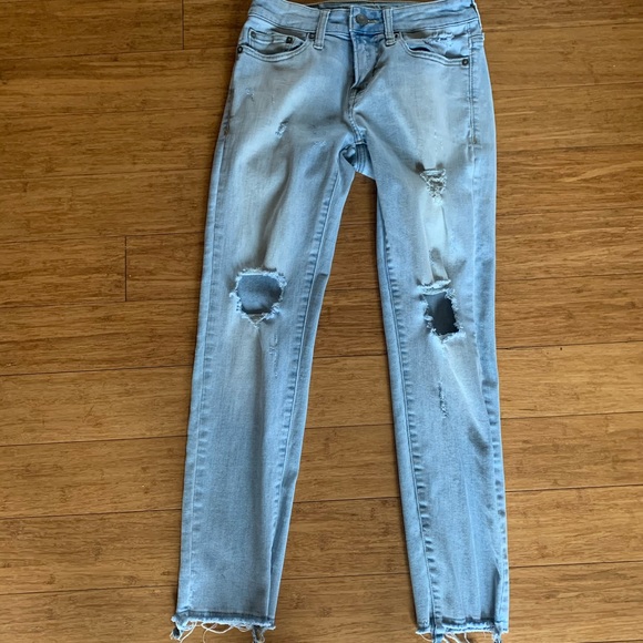 American Eagle skinny jeans 26x28 - Picture 1 of 2